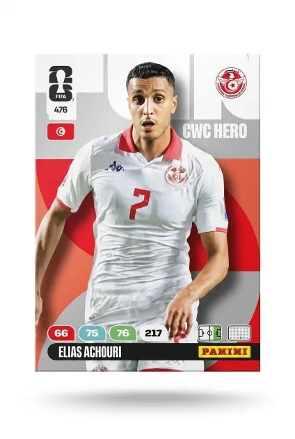 Elias Achouri Tunisia's midfield engine controlling play