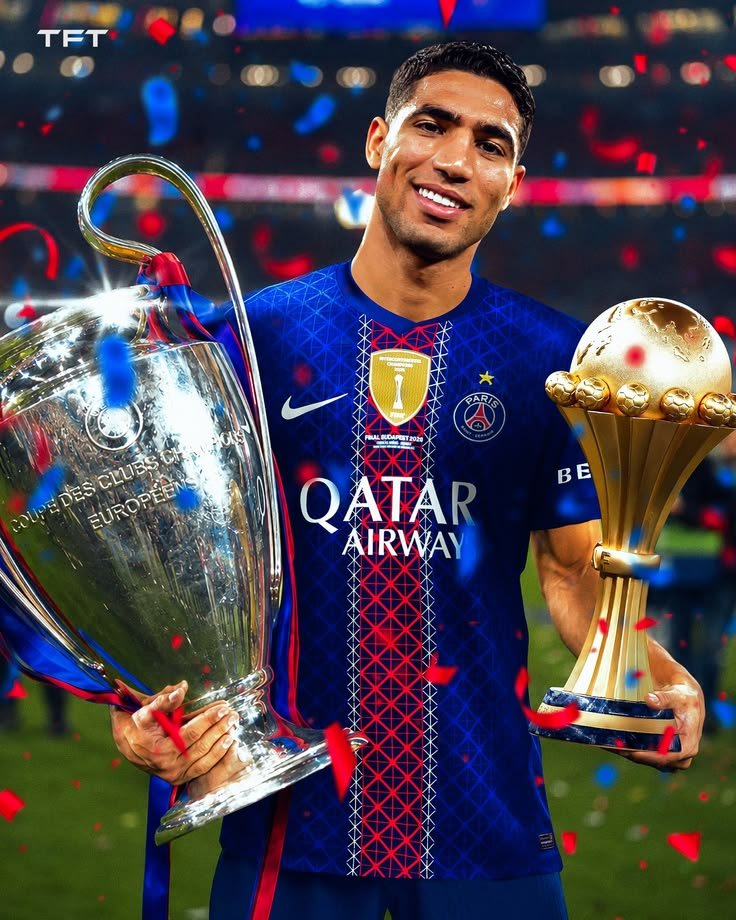 Achraf Hakimi captaining Morocco at FIFA World Cup 2026