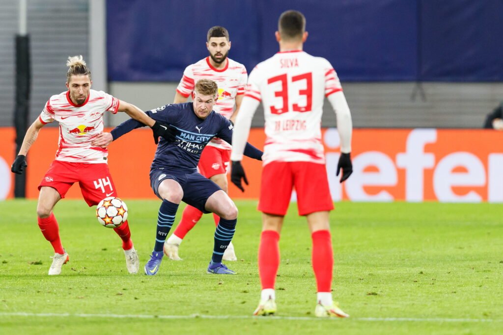 Kevin De Bruyne during match play