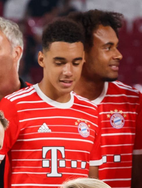 Jamal Musiala playing for Germany at FIFA World Cup 2026