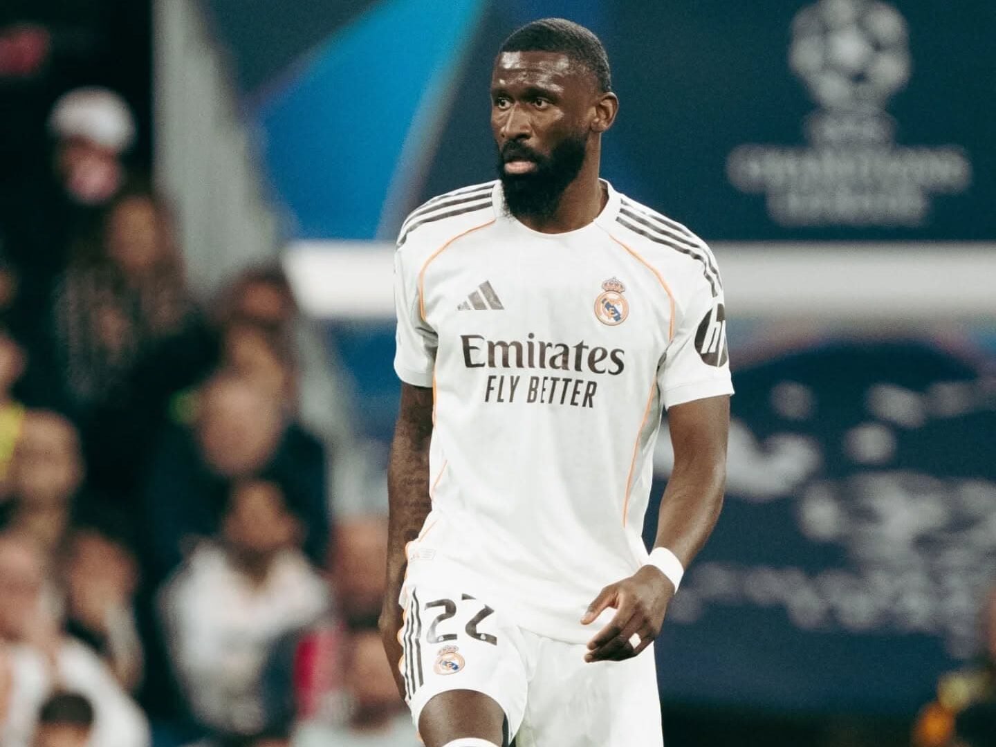 Antonio Rudiger in action for Germany