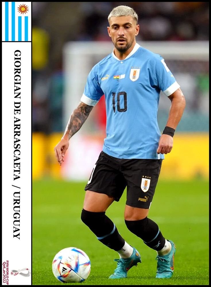 Giorgian De Arrascaeta Uruguay's creative heartbeat in midfield