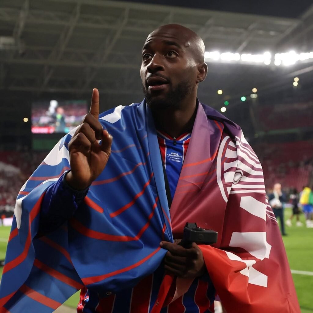 Crystal Palace players celebrating international call-ups