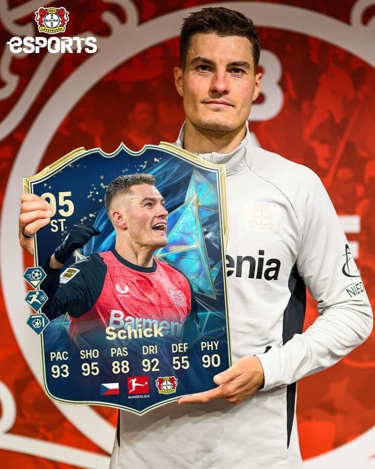 Patrik Schick Czechia's world-class goalscoring hope in action