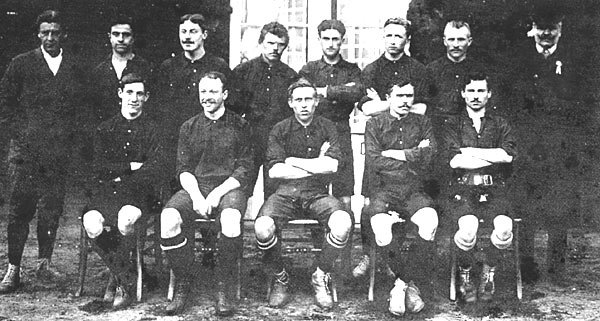 Belgium national football team group photo in 1906