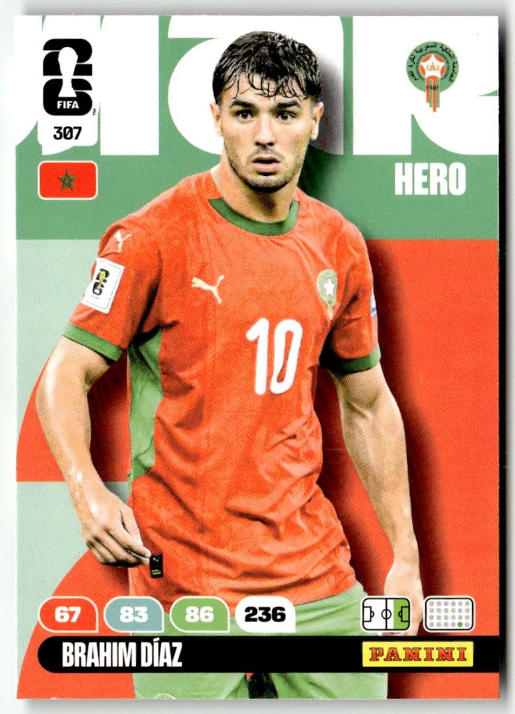 Brahim Diaz creating chances for Morocco at World Cup 2026