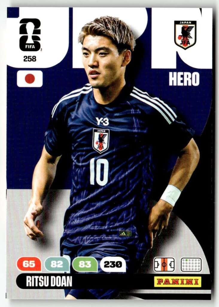 Ritsu Doan representing Japan at FIFA World Cup 2026