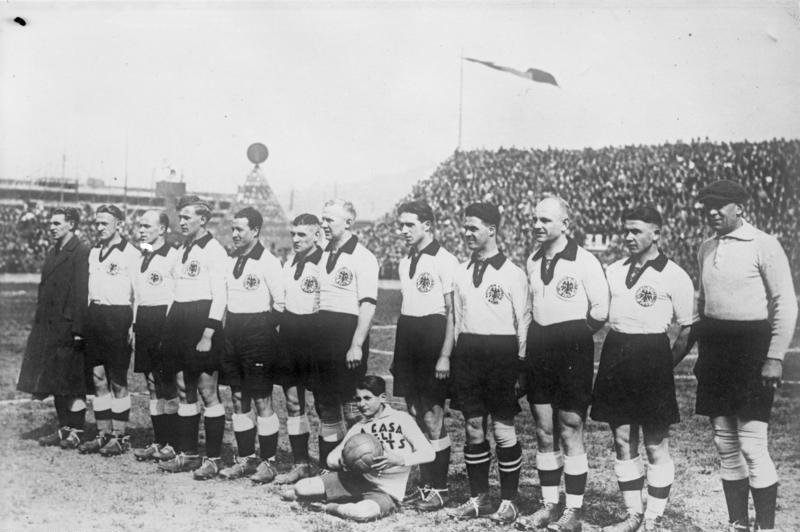 Germany celebrating a historic FIFA World Cup victory