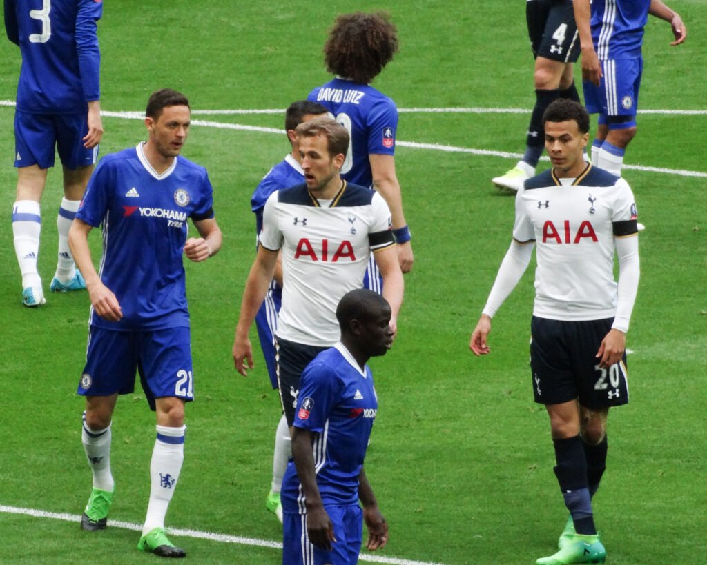 Harry Kane during competition