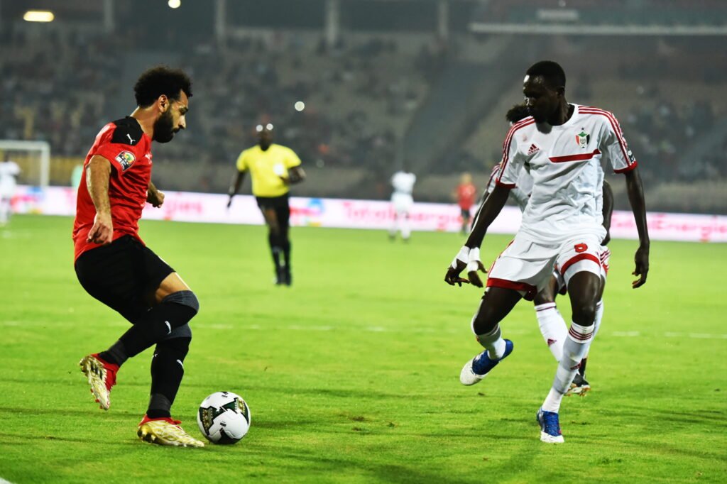 Mohamed Salah representing Egypt