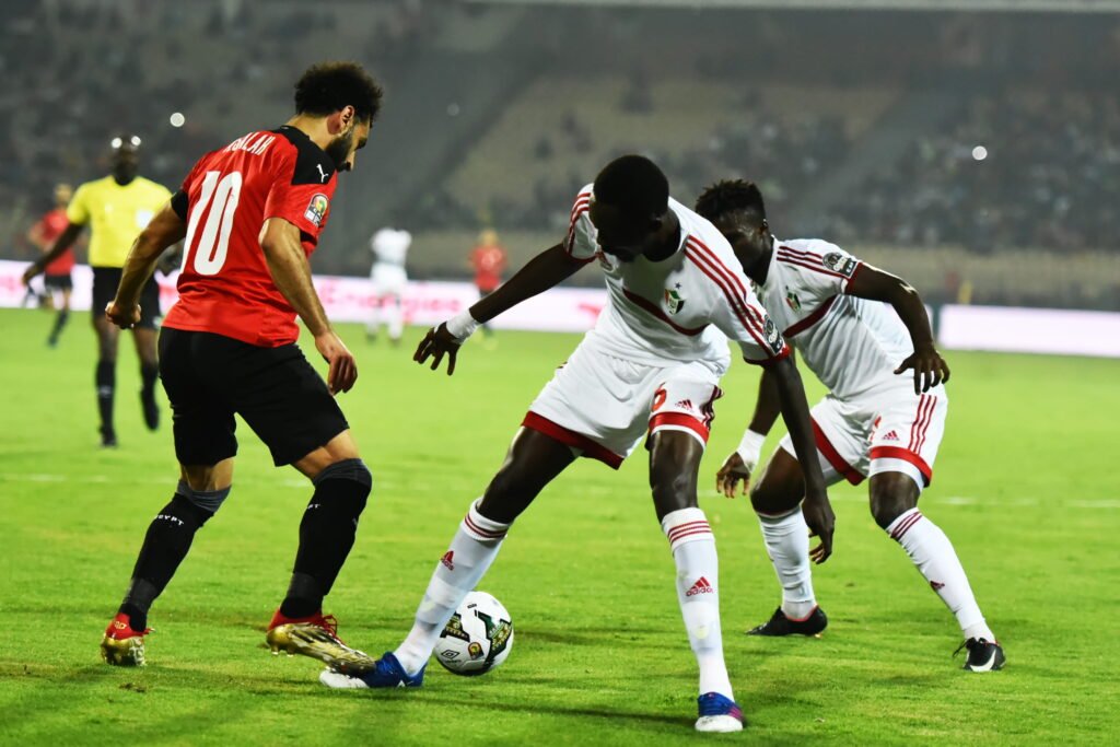 Mohamed Salah in Egypt colors