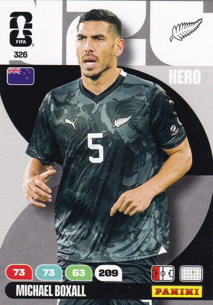 Michael Boxall defending for New Zealand at World Cup 2026