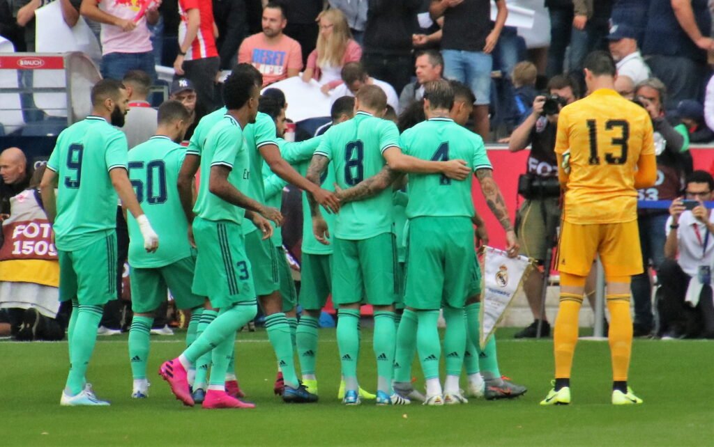 Thibaut Courtois during competition