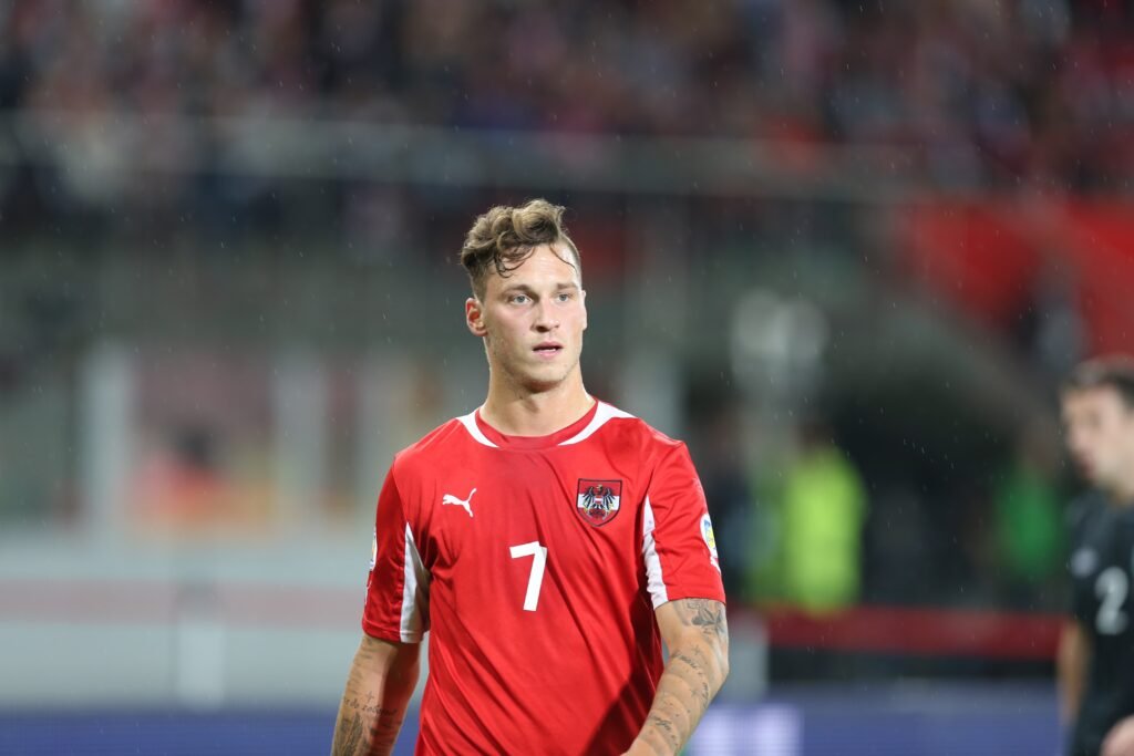 Marko Arnautovic the record goalscorer of Austria