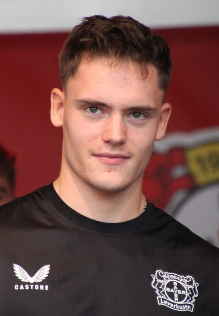 Florian Wirtz in action for Germany national team
