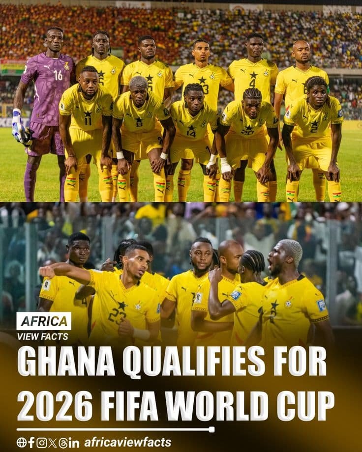 Ghana will qualify for FIFA WC 2026