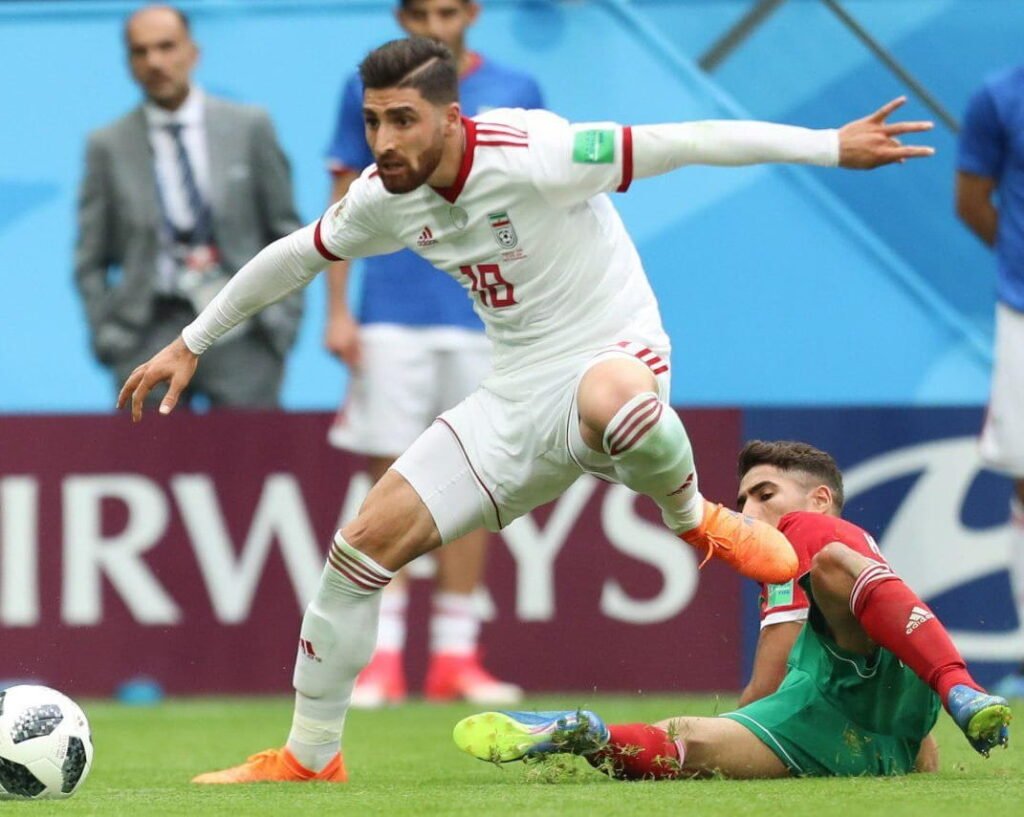 Achraf Hakimi during competition