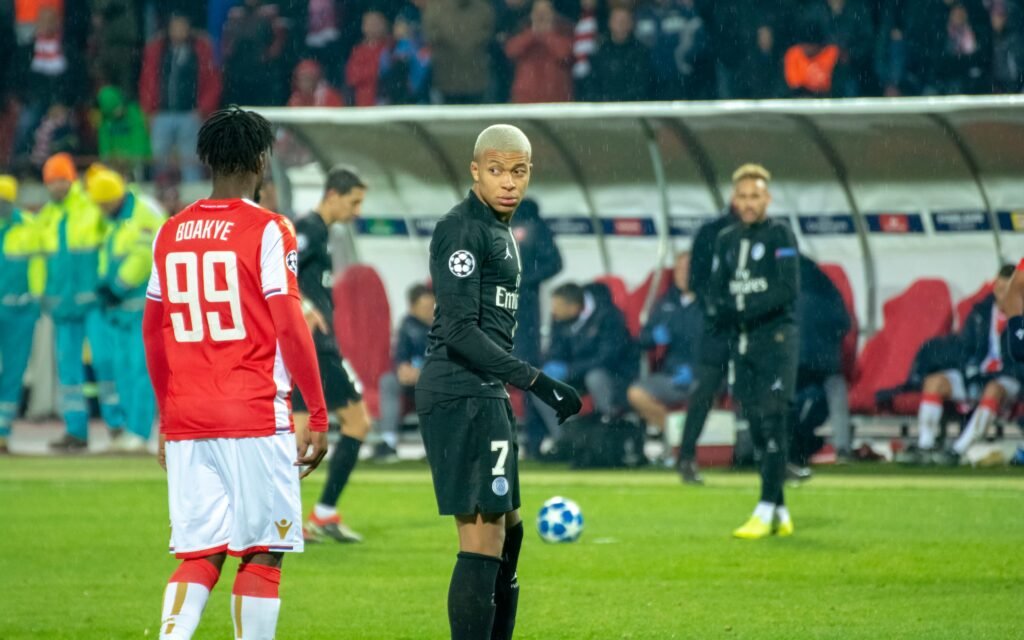 Kylian Mbappe — France's Captain at FIFA practice session.