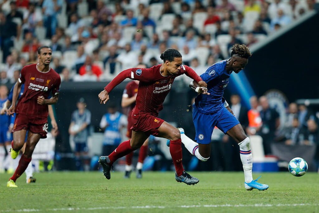 Virgil van Dijk representing his country