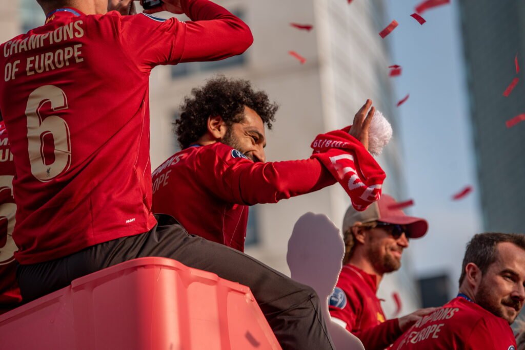Mohamed Salah during international duty