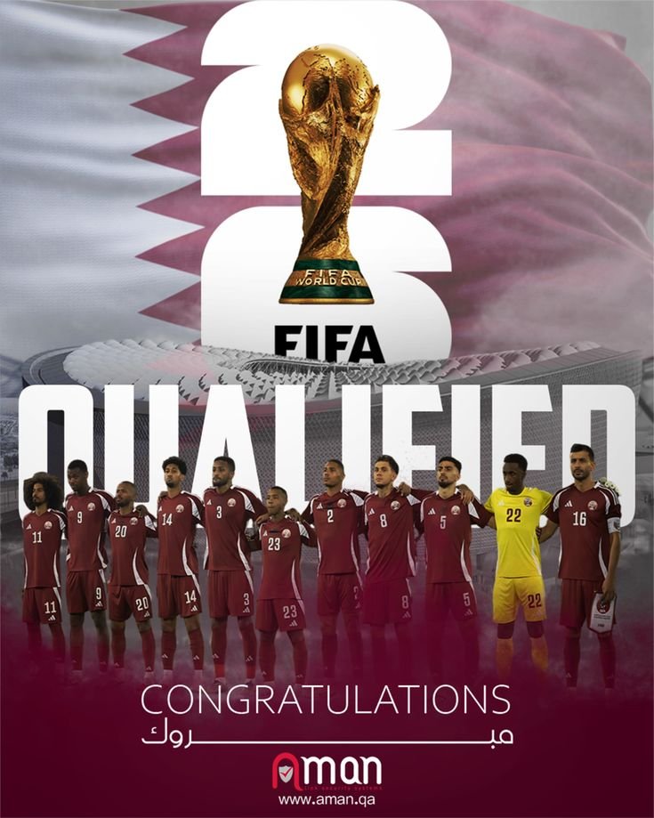 Qatar FIFA World Cup 2026 Qualified 