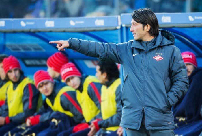 Murat Yakin coaching Switzerland national team
