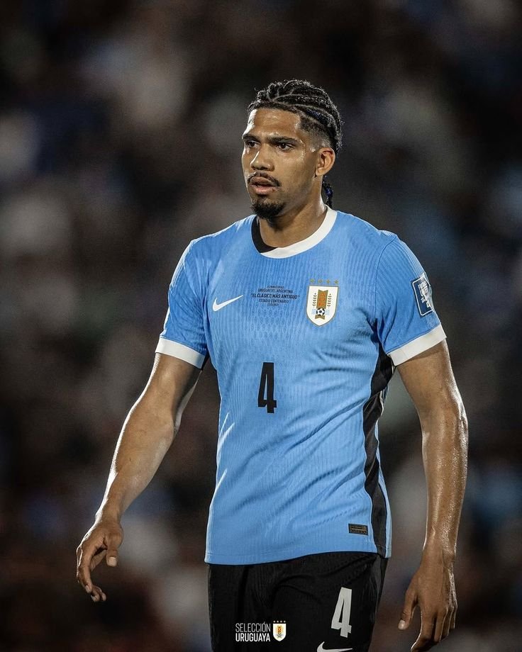 Ronald Araujo Uruguay's world-class centre-back in action